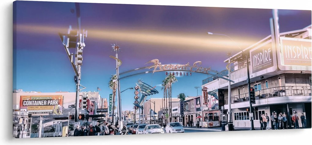 Tablou cu strada în Las Vegas (120x50 cm)
