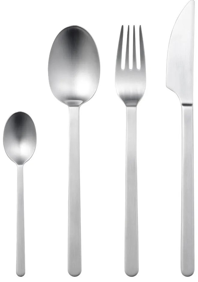 Tacâmuri argintii din oțel inoxidabil 16 buc. Norm – Gense