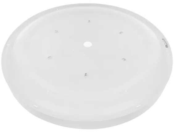 Plafonieră CLEO cu senzor, 6x E27 / 24W / 230V, Ø 80 cm, albă