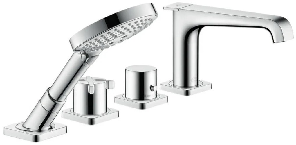 Axor Citterio E baterie cadă-duș cadă cu termostat crom 36411000