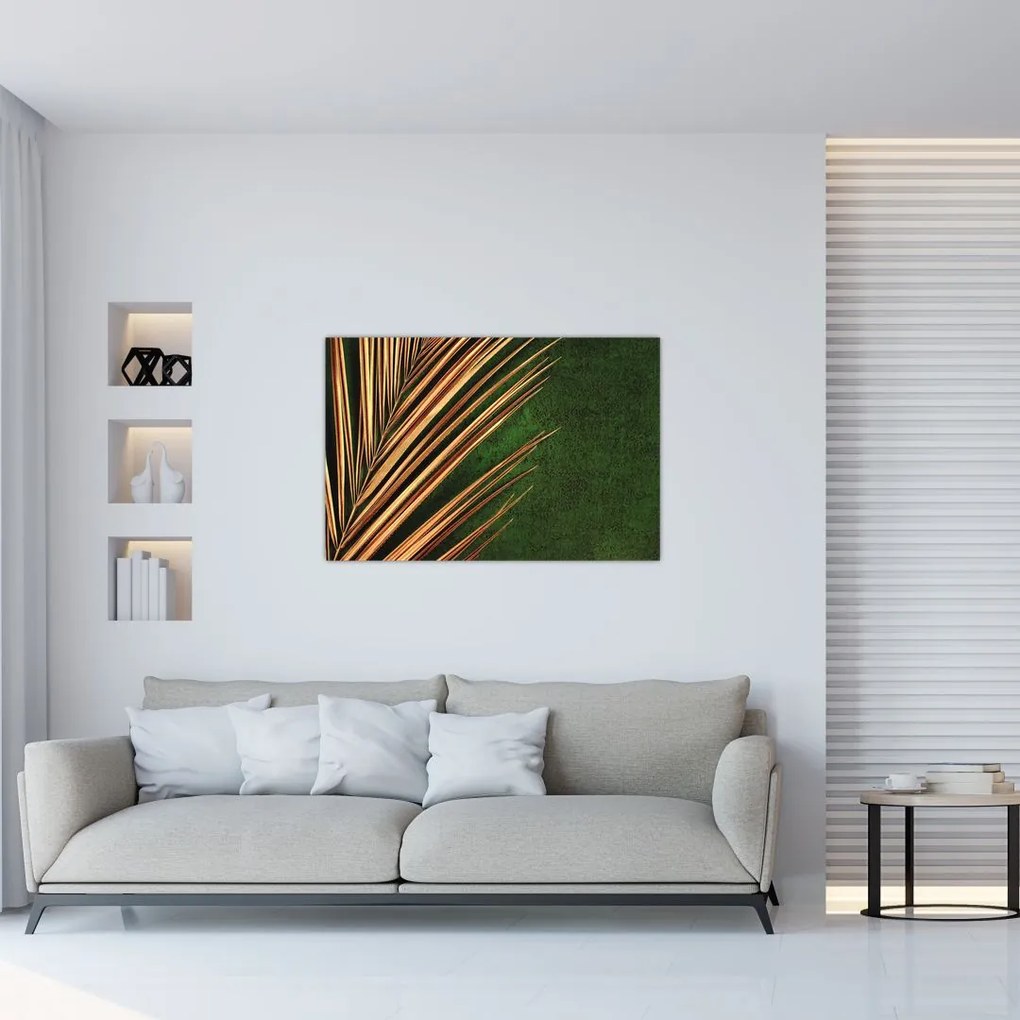 Tablou cu frunză (90x60 cm)