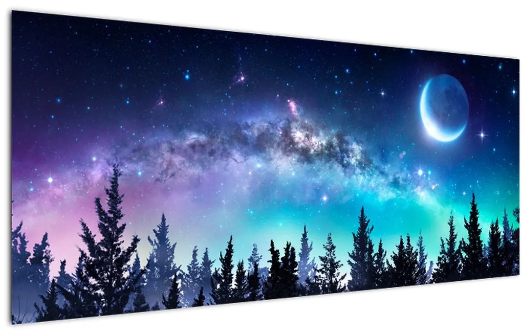 Tablou - Calea lactee (120x50 cm)