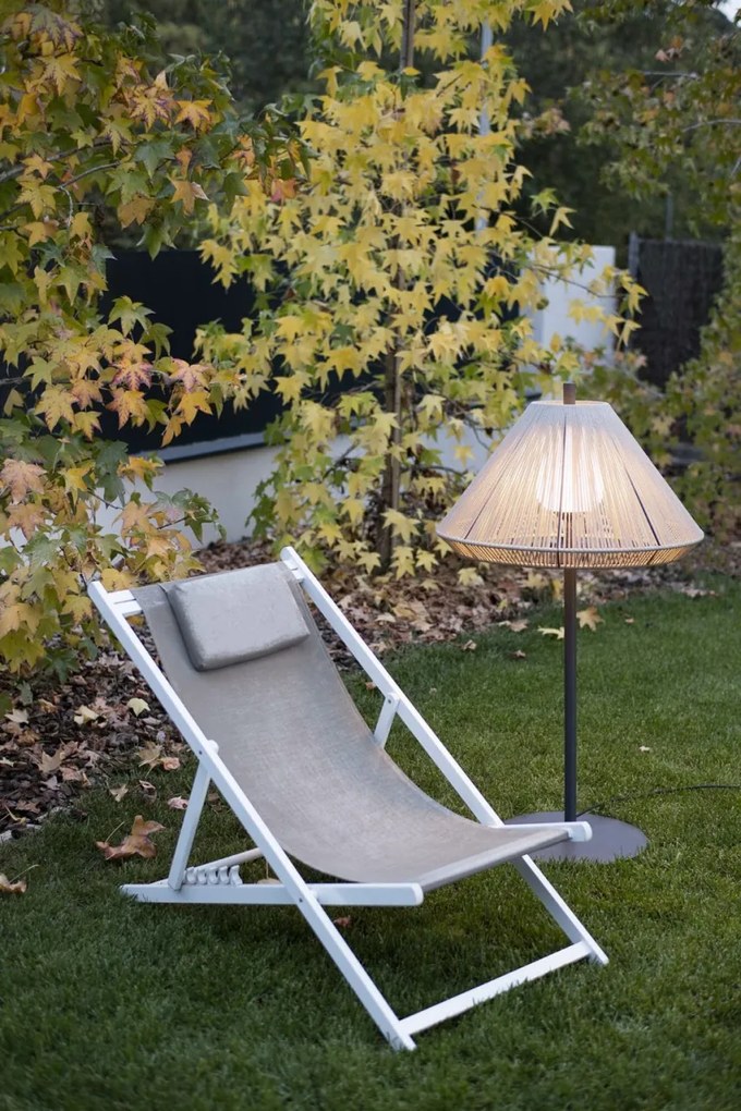 Lampa de podea iluminat exterior decorativ SAIGON 120/C70 gri/bej