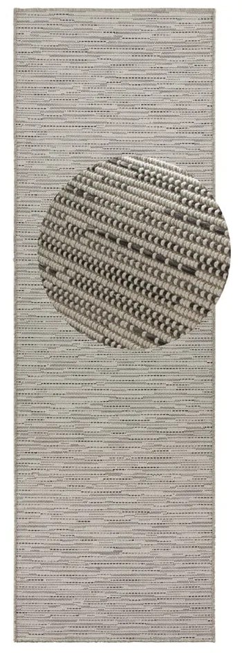 Covor tip traversă BT Carpet Nature, 80 x 150 cm, gri,