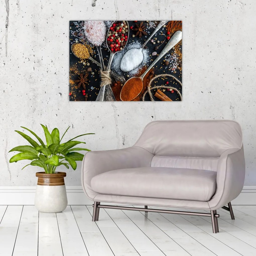 Tablou cu condimente (70x50 cm)