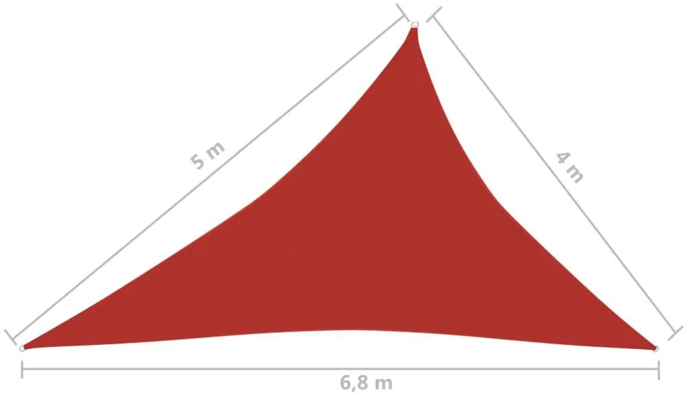 Panza parasolar, rosu, 4x5x6,8 m, HDPE, 160 g m   Rosu, 4 x 5 x 6.8 m