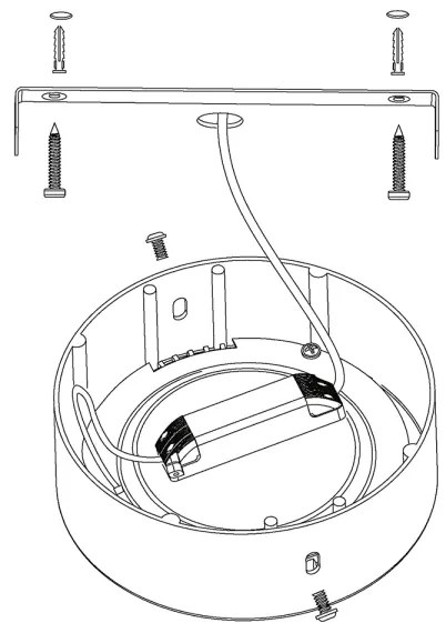 Eglo 96678 - Lampă de tavan LED RGBW dimmabilă FUEVA-C LED/21W/230V BT