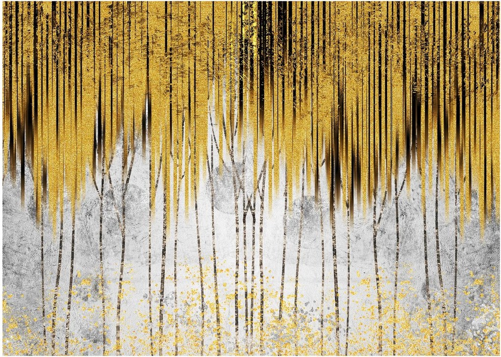 Tablou - Linii de aur (70x50 cm)
