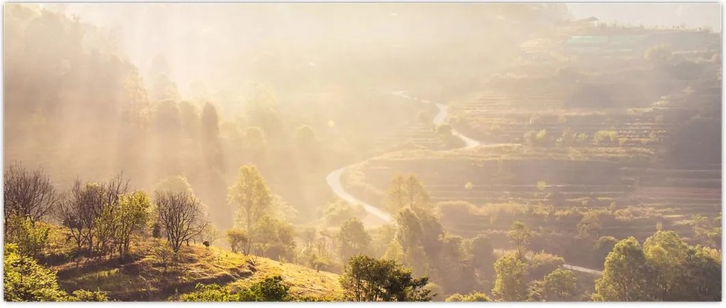 Tablou - Zori de zi (120x50 cm)