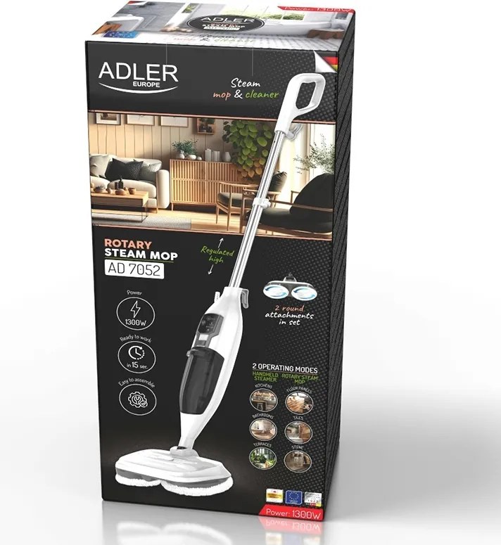 Mop cu aburi 1300w ad 7052 adler