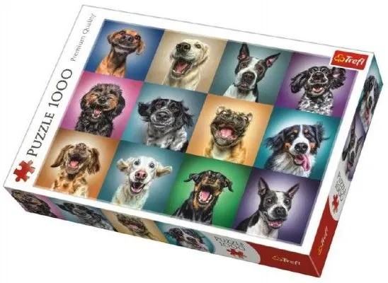 Teddies Puzzle Portrete de câini, 1000 de piese,683 x 480 mm