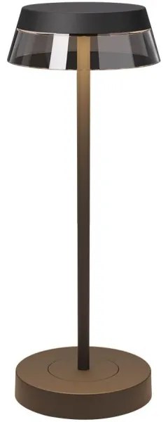 Lampă LED dimabilă de masă Redo 90312 ILUNA LED/2,5W/5V 3000 mAh IP65 negru