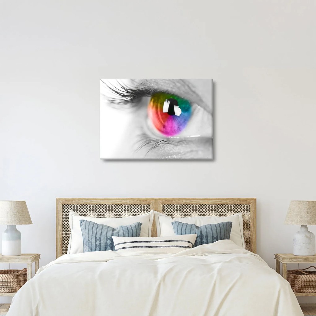Tablou - Iris din ochi (70x50 cm)