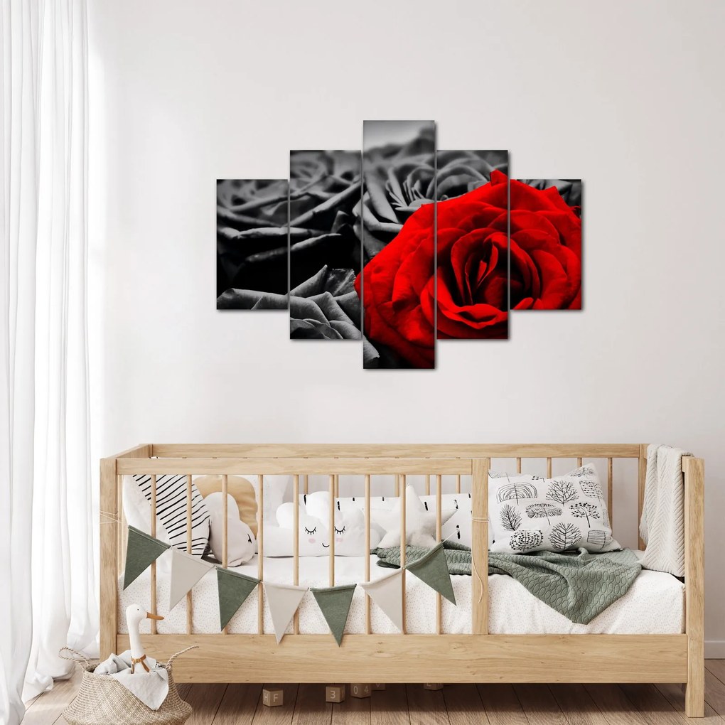 Tablou - Flori de trandafir (150x105 cm)