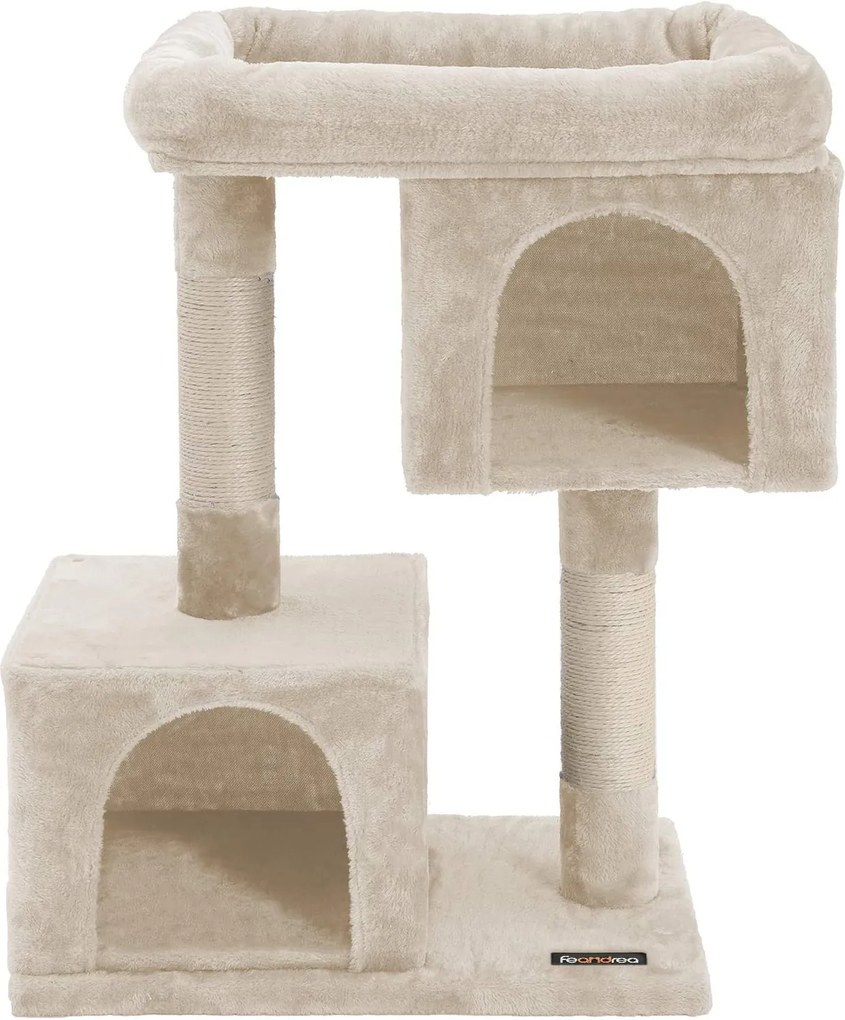 Ansamblu de joaca pentru pisici Bej 84 cm