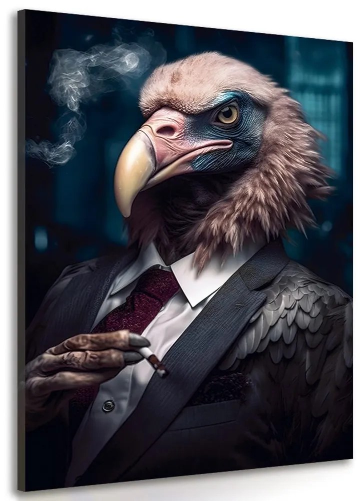 Tablou animal gangster vultur