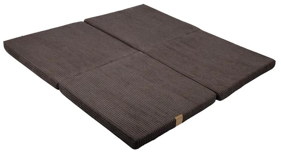 Saltea de joacă pentru copii maro 120x120 cm – Meowbaby