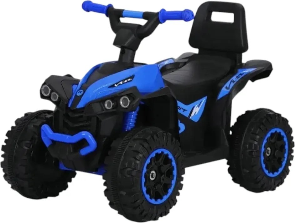 ATV cu Functie de Trotineta Fara Pedale Pentru Copii NOVOKIDS™ Little Monster, Cu Melodii si lumini, Maxim 25 Kg, Masinuta Copii, Sezut comfortabil,