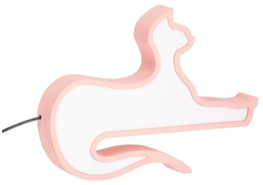 Veioză pentru copii roz Cat – Candellux Lighting