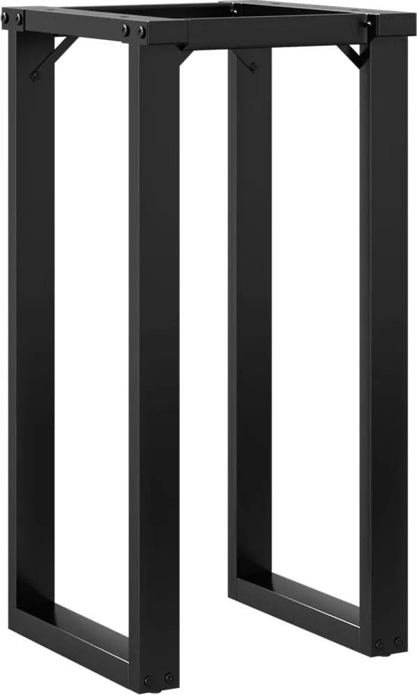 vidaXL Picioare masă de sufragerie O-Frame 40x40x73 cm Oţel