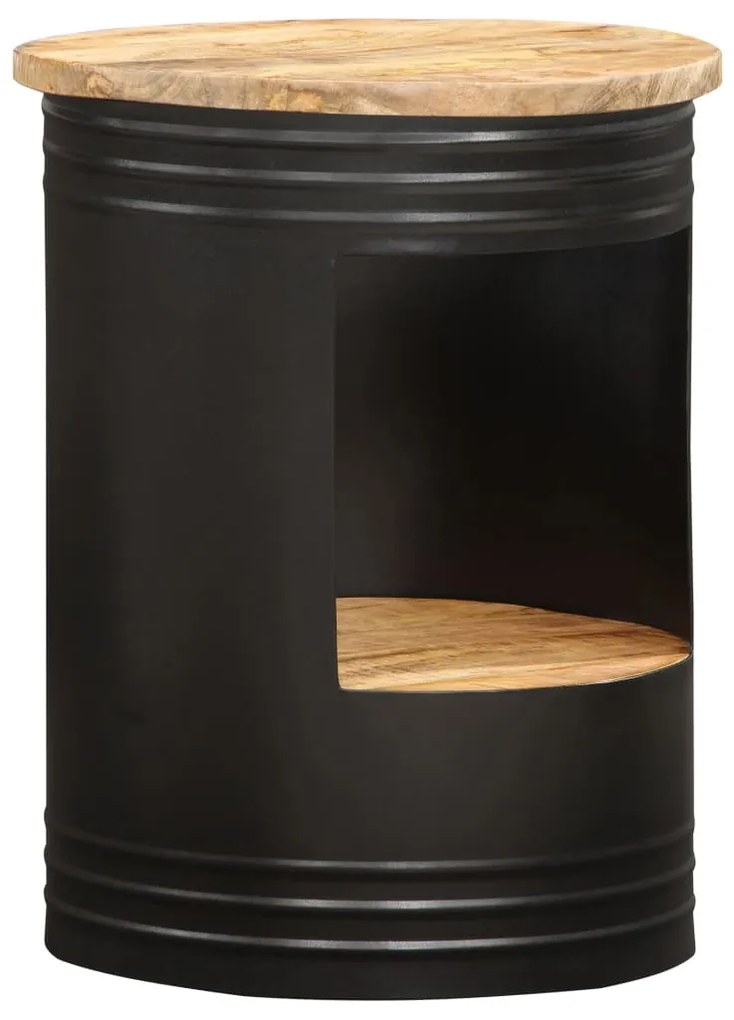 vidaXL Măsuță de cafea, 43 x 55 cm, lemn masiv de mango