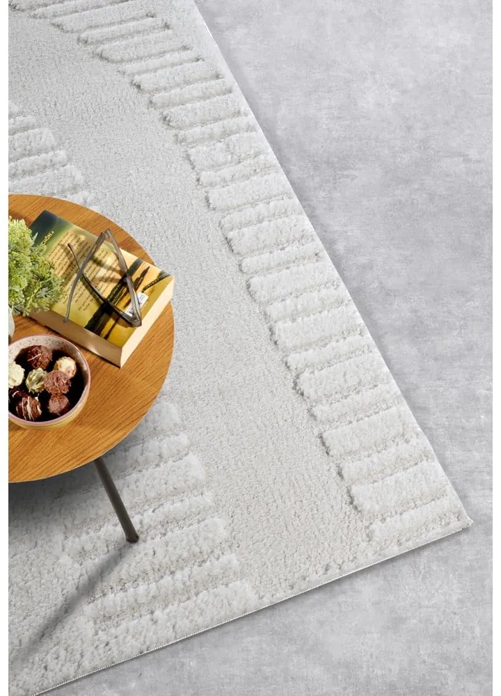 Covor crem 80x120 cm Bartoux Cream White – Elle Decoration