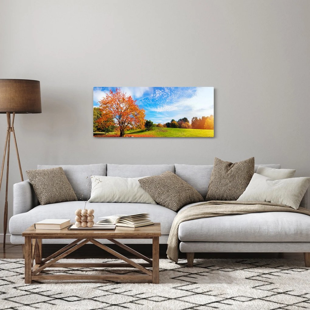 Tablou - Peisaj de toamnă (120x50 cm)