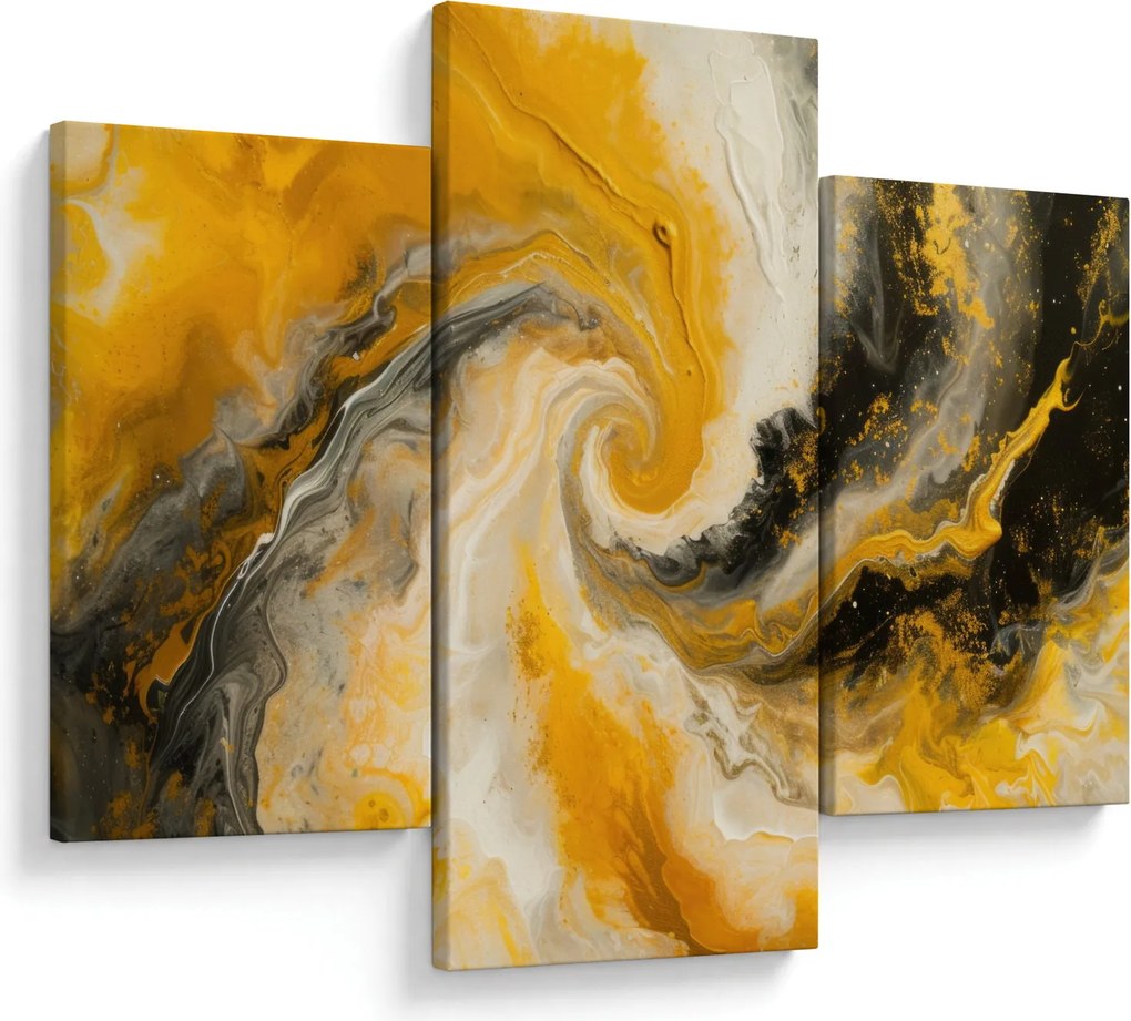 Tablou - Abstractizare în spirală (90x60 cm)
