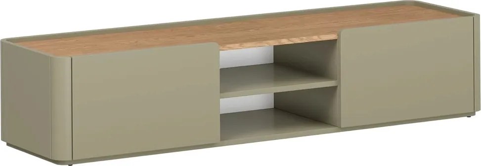 Comodă TV cu sertar Elivo 170 cm - eucalipt / stejar baltic dune