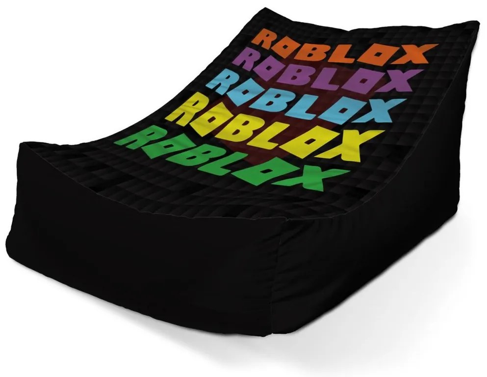 Sac de șezut Lounge Roblox text colorat - pentru copii, colorat