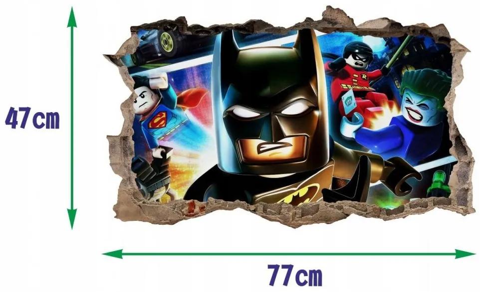 Autocolant de perete cu Batman 47x77cm