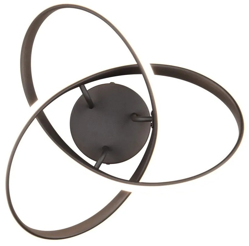 Plafonieră neagră LED Meo – Trio