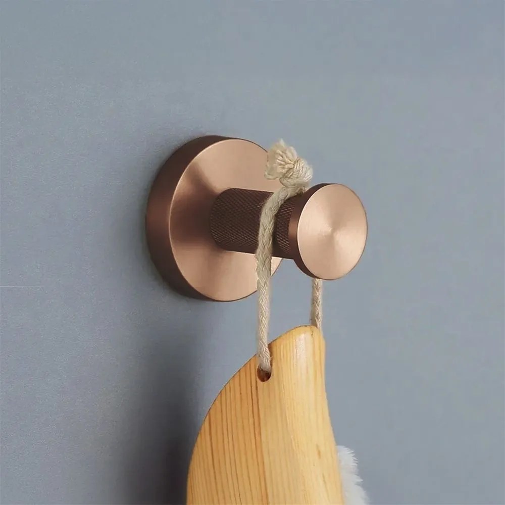 Cuier de baie 6606A Modern Brush Copper