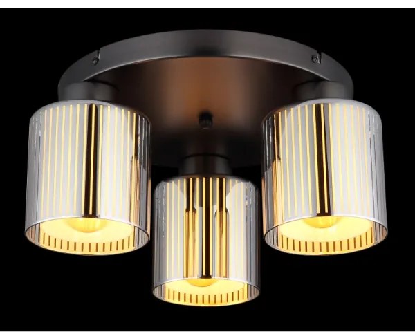 Globo 16056-3D - Plafonieră FELICIA 3xE27/60W/230V Ø 34,5