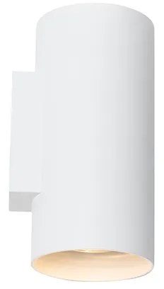 Aplică de perete de design alb rotundă - Sab