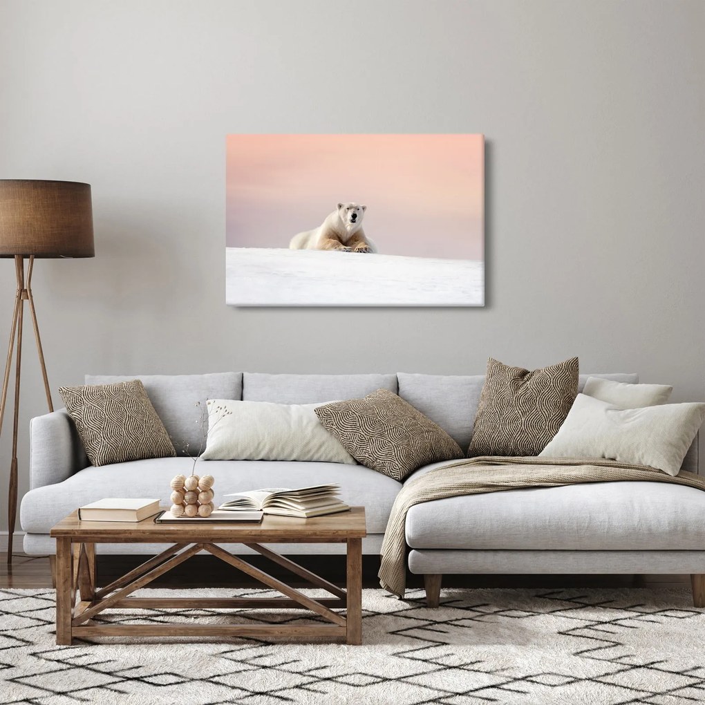 Tablou - Urs polar (90x60 cm)