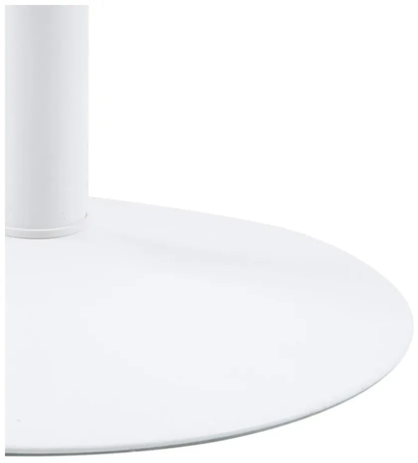 Masă rotundă Actona Ibiza, ø 110 cm, alb