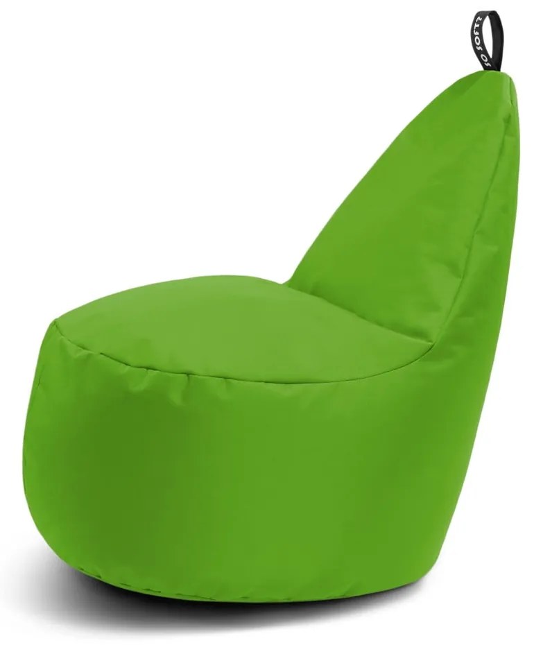 Fotoliu puf pentru copii verde Lull M – So Soft?