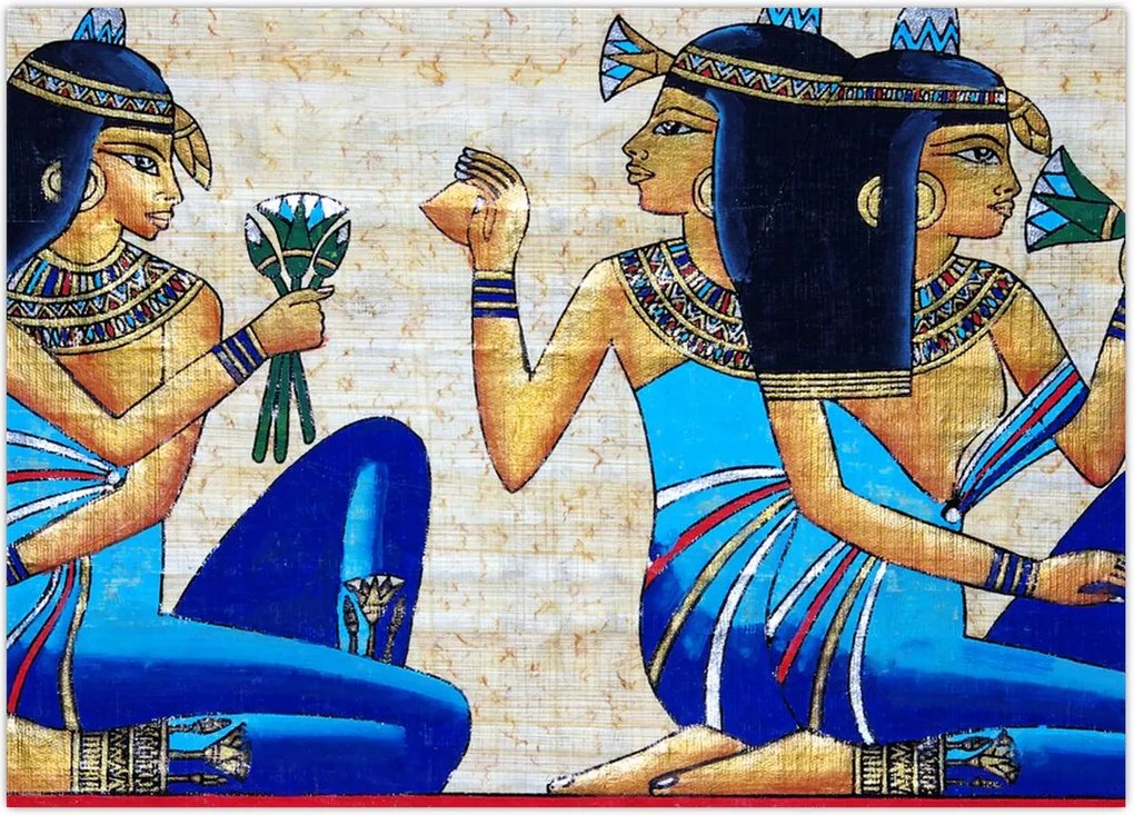 Tablou - Picturi egiptene (70x50 cm)