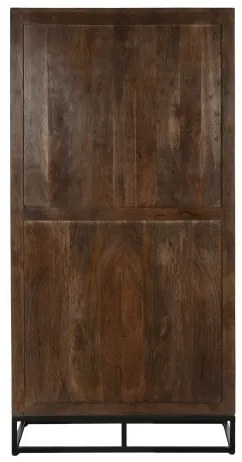 Dulap, maro, din lemn reciclat, Armoire