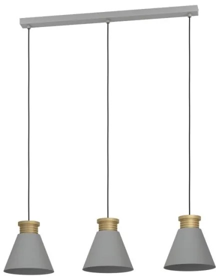 Lustră pe cablu TWICKEN 3xE27/40W/230V Eglo 43839