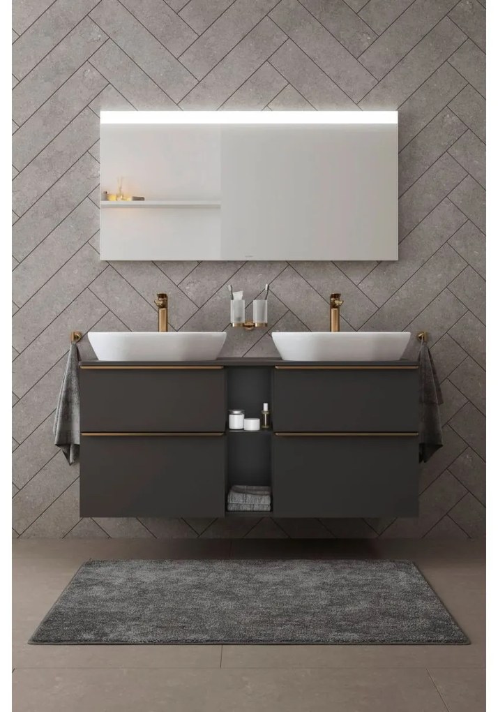 Duravit Wave baterie lavoar stativ alama bronz antic WA1040002004