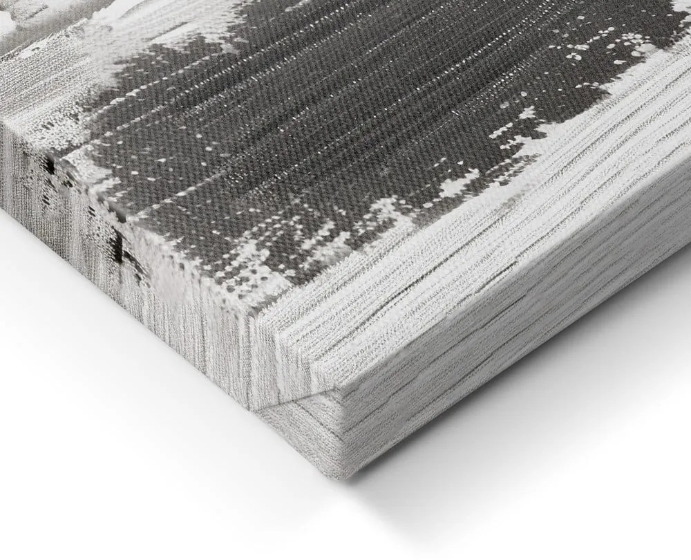 Tablou cu detalii pictate manual 70x100 cm Touch – Styler