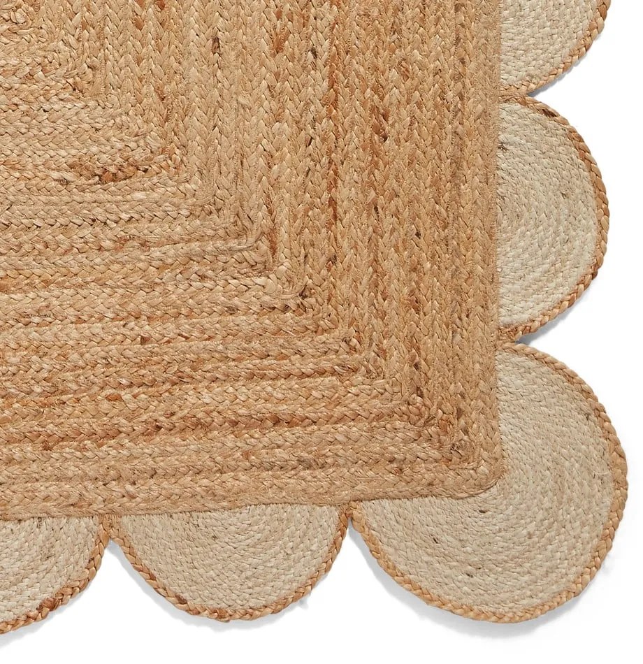 Covor în culoare naturală din iută 120x170 cm Savannah Jute – Think Rugs
