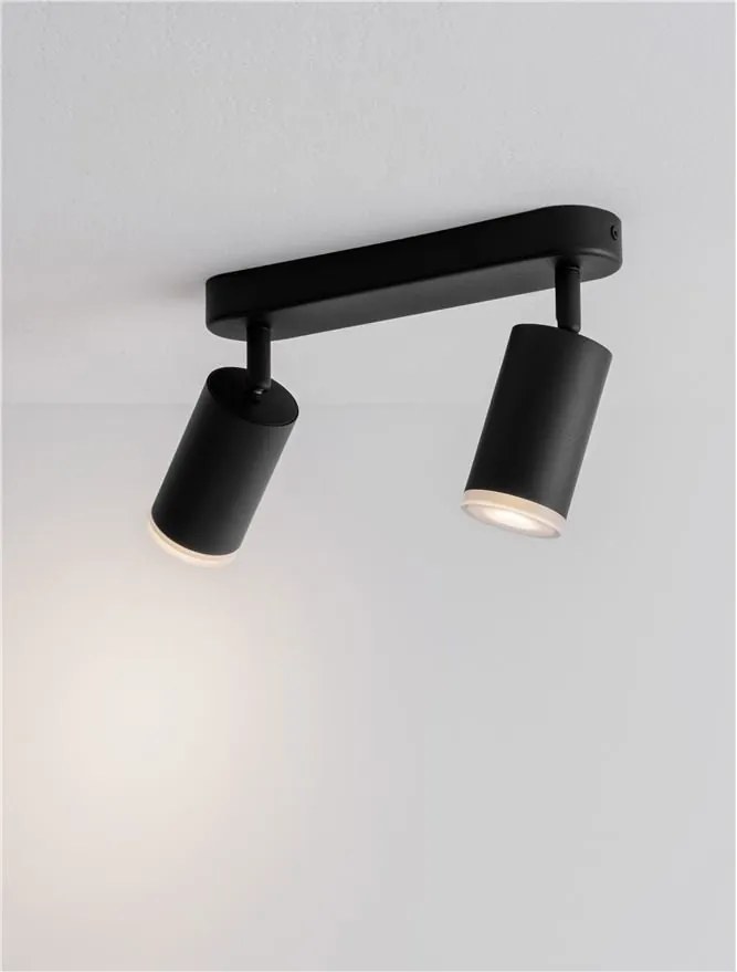 Plafoniera cu 2 Spoturi directionabile protectie IP44, MAO, NVL-9011416