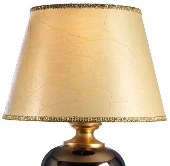 Lampă de masă ONLI AMADEUS 1xE27/15W/230V 72 cm negru/auriu