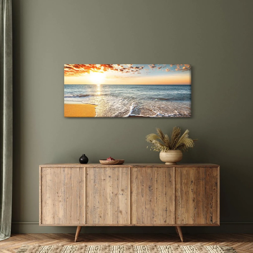 Tablou - Răsărit de soare (120x50 cm)