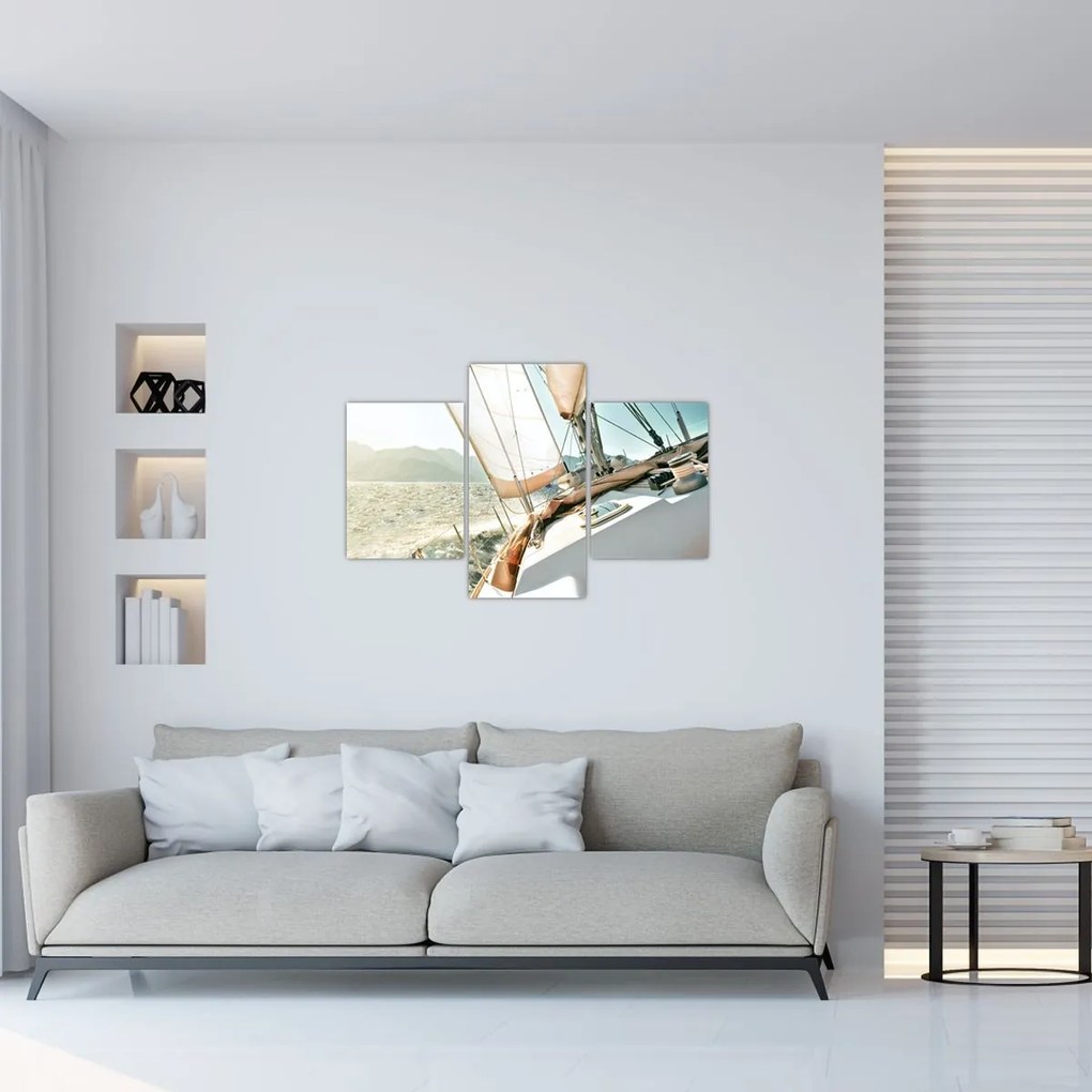 Tablou - Yacht (90x60 cm)