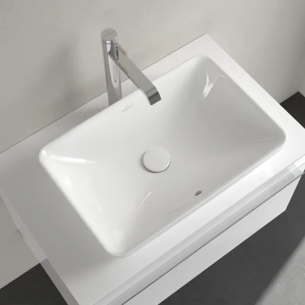 Villeroy & Boch 41135501 - Lavoar pentru blat VENTICELLO 55,5 x 36 cm ceramică/albă
