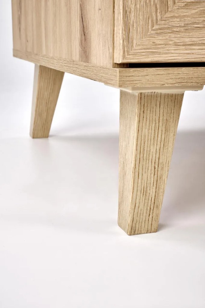 Masa de cafea Borneo LAW-1 stejar artizan/negru L120 cm